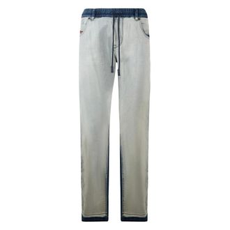 Diesel Straight Jeans, female, Blue, Size: W29 Lightweight Elastic Jeans