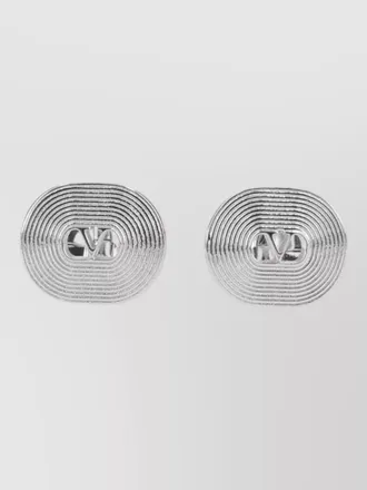 Valentino Garavani cufflinks polished finish stud design