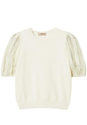 Twin-Set Twin-Set aus Spitzenjersey