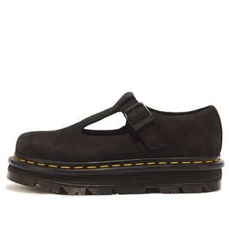 Dr. Martens Zebzag Mary Jane Milled Nubuck Black 43662001