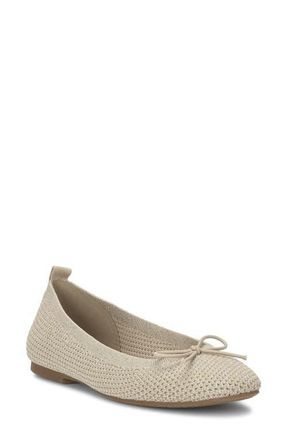 Lucky Brand Taneric Ballet Flat in Natural/Platinum at Nordstrom, Size 5.5