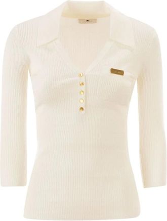 Elisabetta Franchi Mujer, Jerseys, Beige, Talla: S