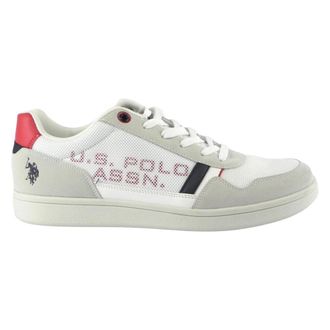 U.S.Polo Association U.S. Polo Assn., Sneakers, male, Multicolor, 7 UK, White Trainers