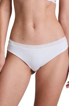 Hunkem&ouml;ller Mesh Brazilian Knickers in Snow White at Nordstrom, Size Medium