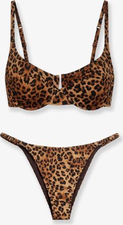 MC2 Saint Barth Bikini in nylon con motivo animalier - MC2 SAINT BARTH - gender_Woman