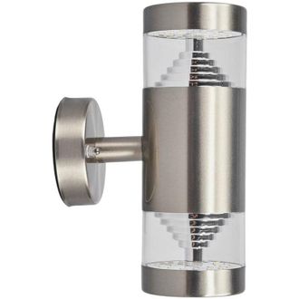 Lindby LED Outdoor Wall Light Lanea made of Stainless Steel