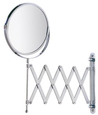 OEM Espejo Cosm&eacute;tico De Pared Cromado Con Brazo Telesc&oacute;pico Ajustable