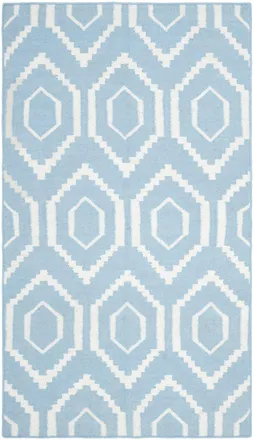 Safavieh Alfombra lana blu/neutrale 122 x 183 cm