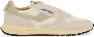 Autry Reelwind Low Sneakers With Layered Panels And Textured Sole