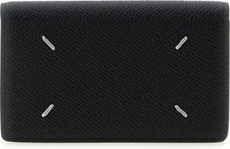 Maison Margiela Tarjetero Four Stitches - Accessories - Hombre - Negro - ONE SIZE