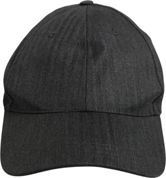 Dolce & Gabbana Baseballmuts - Heren - Petten - Grijs - ONE Size - Katoen - Accessoires
