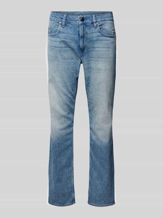 G-Star Straight Fit Jeans mit Label-Patch Modell Mosa in Blau, Größe 30/32