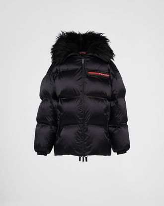 Prada Technical Re-Nylon down jacket