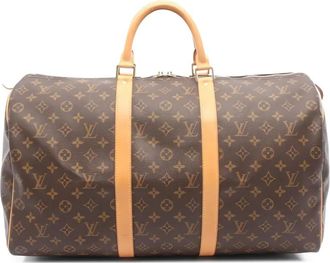 Louis Vuitton Borsa tote 50 Boston con monogramma anni 2000 - Marrone