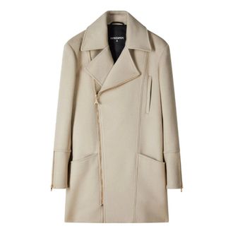 Patrizia Pepe Cappotto in misto lana - - Coats - Donna - Beige - S