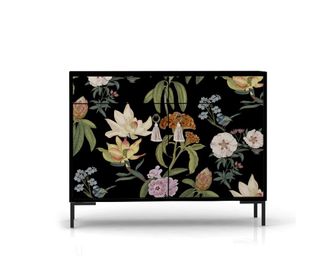 Really Nice Things Aparador MDF 2 puertas y 2 cajones estampado floral