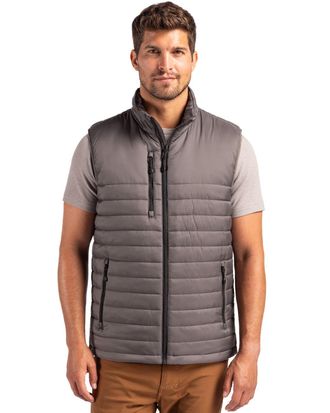 Clique Valhalla Full Zip Mens Puffer Vest