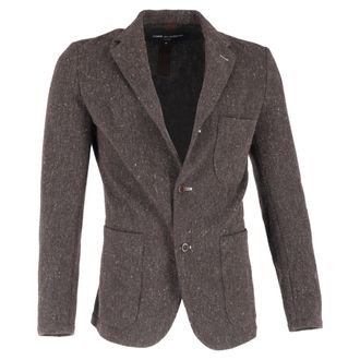 Comme Des Gar&ccedil;ons Comme Des Garcons single-breasted blazer van bruine wol