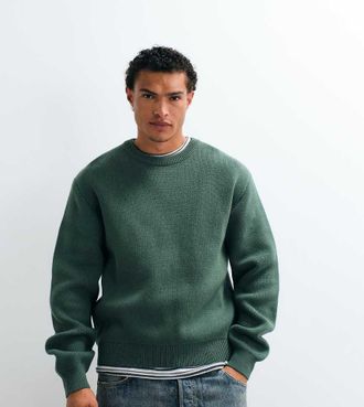 Weekday maglione verde scuro in esclusiva per ASOS