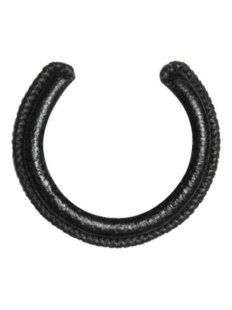 Johanna Ortiz Representative Rituals braided necklace - Black