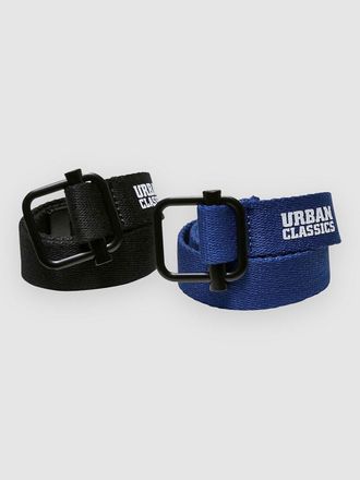 Urban Classics Elastic Set Cintur&oacute;n negro