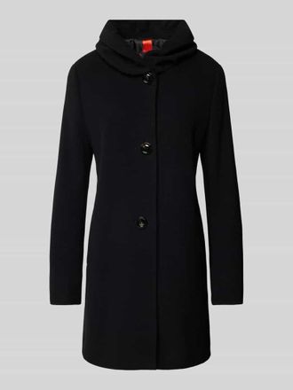 Gil Bret Shaped Fit Wollmantel mit Kaschmir-Anteil in Black, Gr&ouml;&szlig;e 40