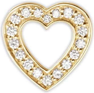 Sophie Bille Brahe Orecchino Amour in oro 18kt riciclato con diamanti