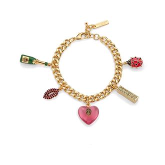 Kurt Geiger Accessoires, Dames, Geel, ONE Size, Leer, London Armband