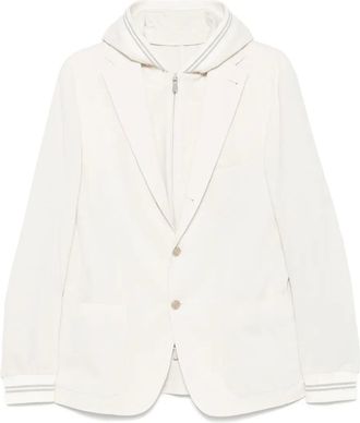 Eleventy Blazer a strati - Toni neutri