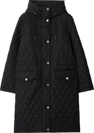 Burberry Quilted Parka Coat