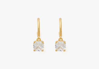 Kate Spade New York Little Luxuries 6mm Square Huggies