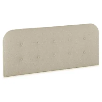 Marckonfort Cabecero Tapizado Santorini 140x60 Cm Color Beige. Acolchado Con Espuma. Para Cama 135 Cm. Botones En Capiton&eacute;. 8 Cm De Grosor. Incluye Herrajes Para 