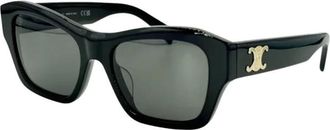 Celine Sunglasses, female, Black, Size: 54 MM Triomphe Sunglasses