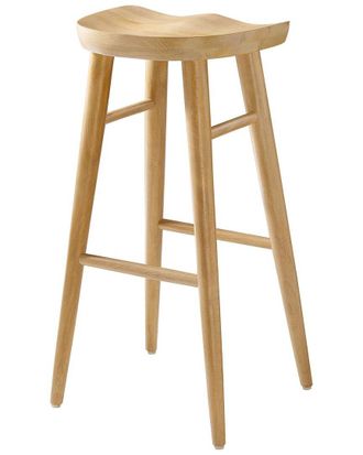 ModWay Set Of 2 Saville Backless Wood Bar Stools