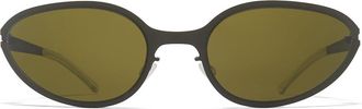 Mykita Bear 335 Mens Sunglasses Green Size 66
