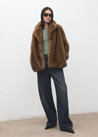 Mango Maglietta maniche lunghe coste kaki - Donna - XXS - MANGO