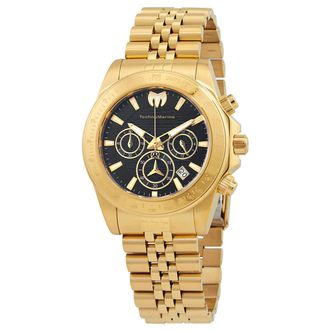 Technomarine Manta Chronograph Quartz Black Dial Mens Watch TM-219023