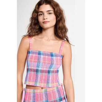 Nation Ltd Rumer Gathered Crop Cami In Clueless