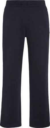 Billionaire Boys Club Trainingsbroek Met Alcantara Strepen - Heren - Sweatpants - Blauw - 3XL - Katoen - Broeken