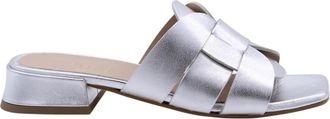 &Egrave; Mia Stijlvolle Muiltjes Tibesti Collectie - Dames - Muiltjes - Grijs - 36 EU - Schoenen