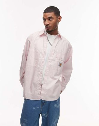 Carhartt Work in Progress Irwin - Camicia rosa chiaro