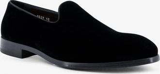 Doucal's Mens Loafers Black Velvet