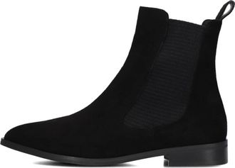 Notre-V Stijlvolle Chelsea Boots voor Dames - Dames - Chelseaboots - Zwart - 36 EU - Wol - Schoenen