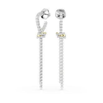 Swarovski Hyperbola Oorstekers - Dames - Oorbellen - Grijs - ONE Size - Accessoires