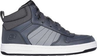 Skechers Kinderen Smith Street Hoge Sneakers (Grijs)