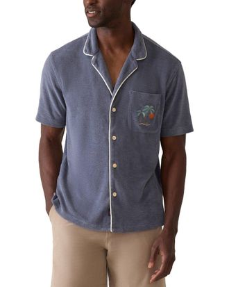 Faherty Cabana Towel Terry Shirt
