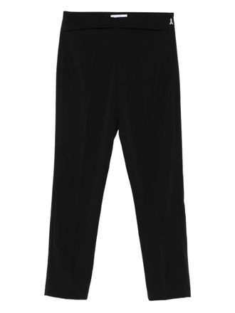 Patrizia Pepe elastic-waist trousers - Black