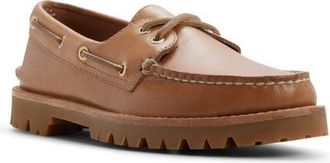 Sperry Top-Sider Authentic Original Lug Boat Shoe in Tan at Nordstrom, Size 10.5