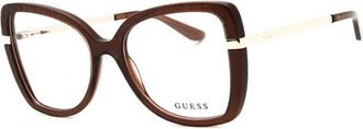 Guess GU50245 048 Shiny Dark Brown 54mm