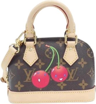 Louis Vuitton Pre-owned Borsa Nano Alma Monogram in Tela Monogram - - Pre-owned - Donna - Marrone - ONE SIZE